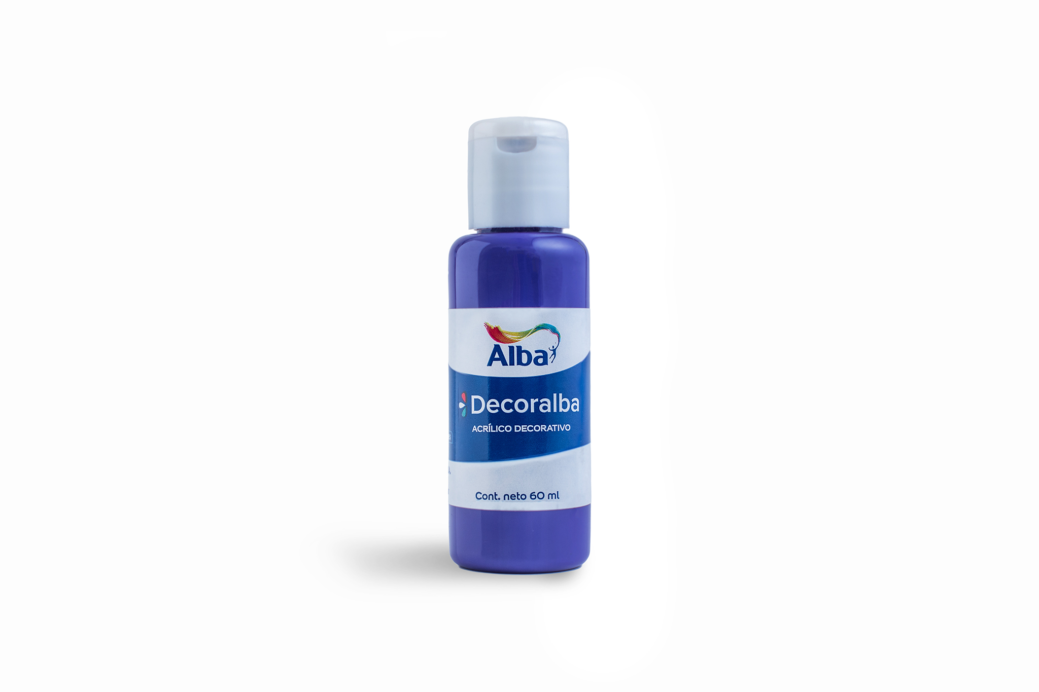 Acrilico decorativo alba 60cc violeta 491 - 60ML - Alba Artística